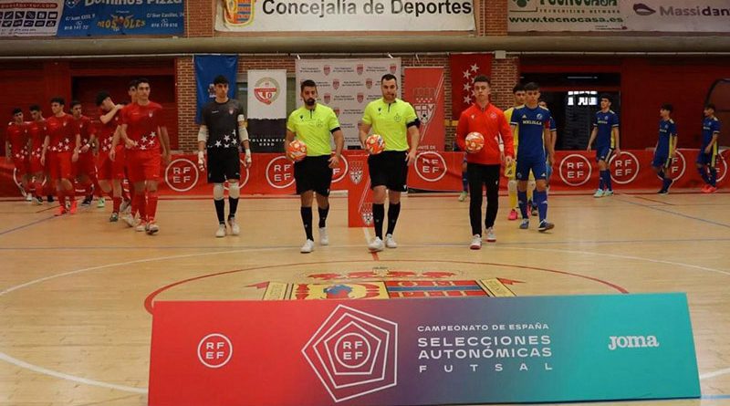 Móstoles albergará el Campeonato de España de Selecciones Autonómicas de fútbol sala sub-16 y sub-19