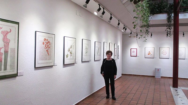Exposición de acuarela de poética caligráfica de la artista Carmen Tena