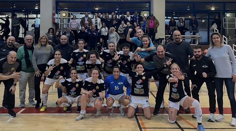 Victoria del MRB Móstoles FSF sobre el Viaxes Amarelle FSF (7-4) en un emocionante encuentro de la Primera División de Fútbol Sala Iberdrola