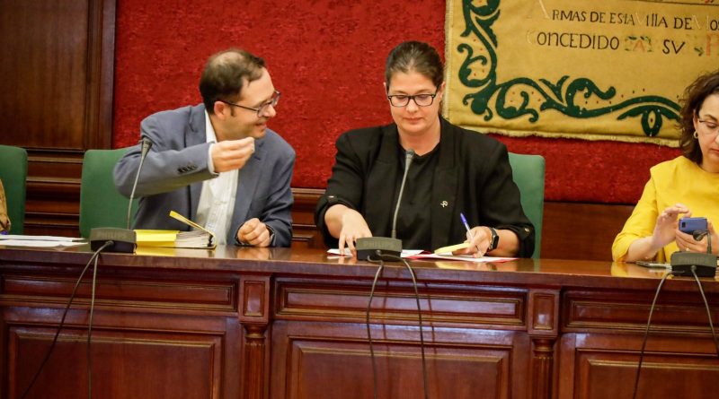 La portavoz municipal del PSOE y presidenta de la Agrupación Socialista de Móstoles, Noelia Posse.