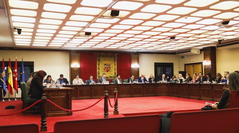 Sesión Plenaria del Ayuntamiento de Móstoles