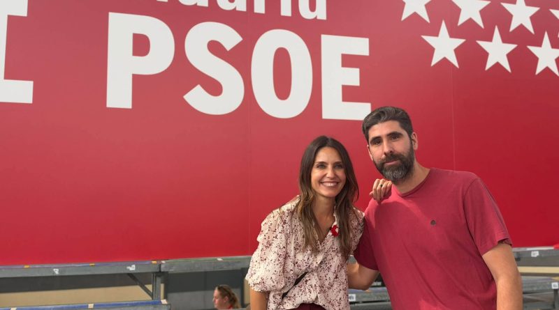Puesta de largo de la candidata murciana del PSOE, Juana López, en Getafe, pide tres visitas de Pedro Sánchez y proclama: “La vamos a liar porque Móstoles mola mucho”