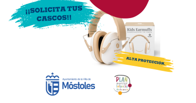 El Ayuntamiento de Móstoles entregará 500 cascos antirruido durante las Fiestas Patronales a niños con sensibilidad auditiva