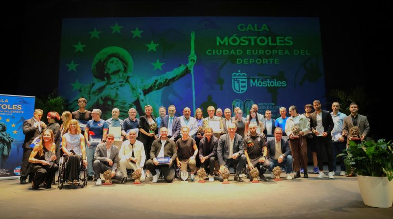 Móstoles reconoce a referentes del deporte nacional y al talento local en la XX Gala del Deporte