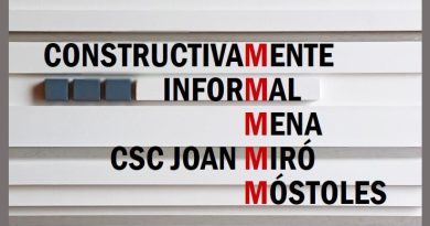 El arte reciclado y la abstracción toman el Centro Sociocultural Joan Miró con la nueva exposición de Mena