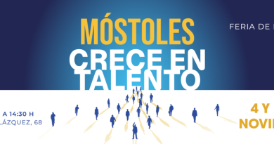 Móstoles celebrará los días 4 y 5 de noviembre la feria de empleo «Móstoles crece en talento»