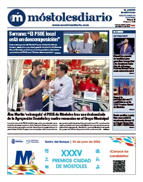 Edición impresa número 53 de Móstoles diario, el acento en Móstoles