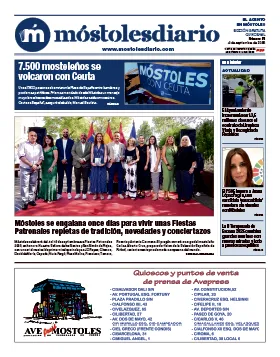 Edición impresa número 56 de Móstoles diario, el acento en Móstoles